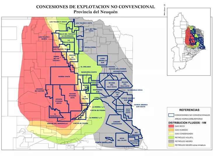 hidrocarburos concesiones 2022