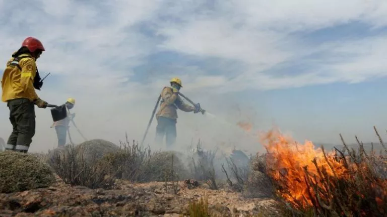 Incendio en Quillén