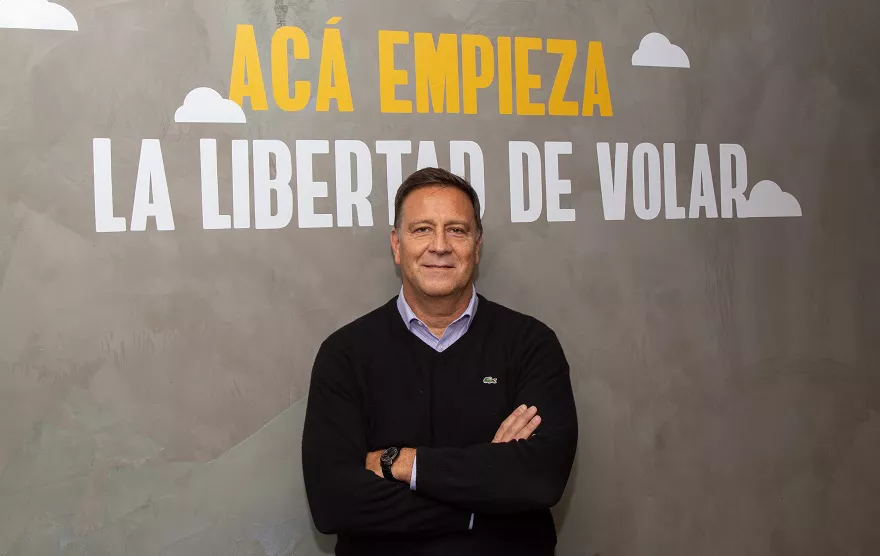 Esteban Tossutti, presidente de Flybondi