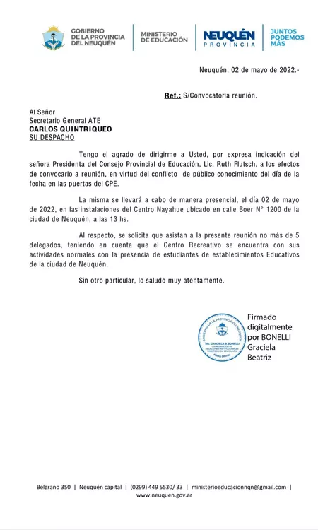 Convocatoria