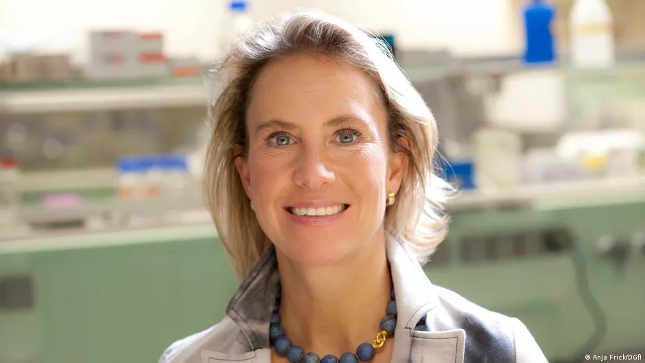 La Dra. Christine Falk, presidenta de la Sociedad Alemana de Inmunología.