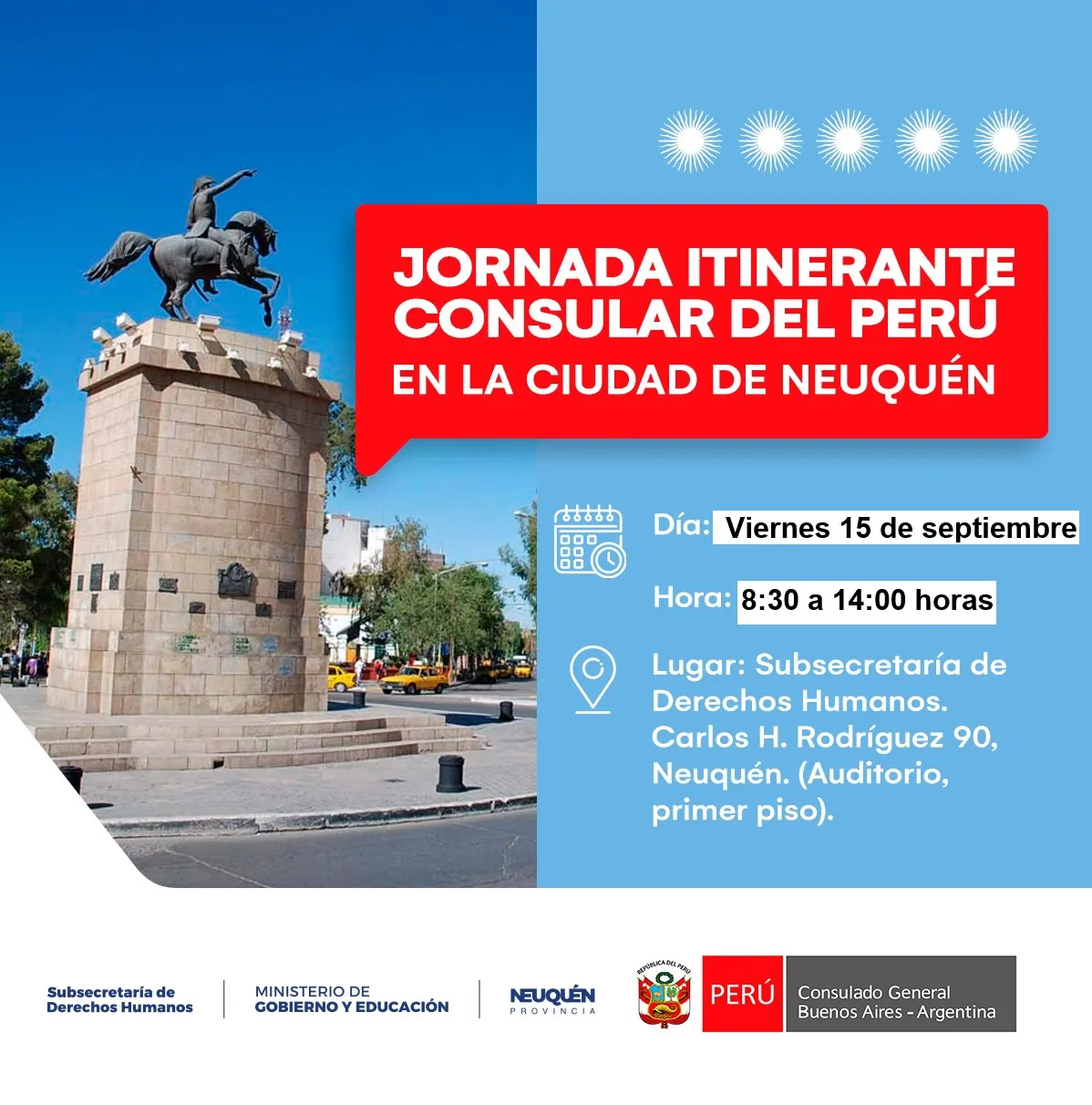 DDHH Consulado peruano