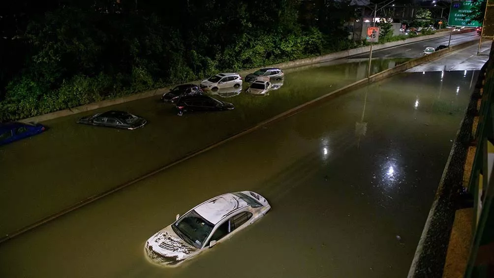Inundaciones en NY 2
