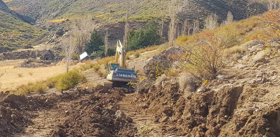 Se abren nuevos caminos en Varvarco 4