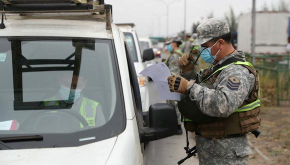 Chile control vehicular