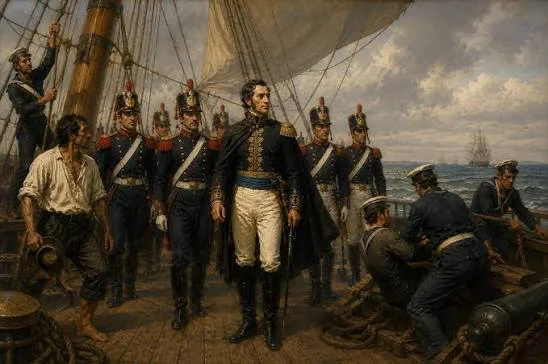 1820 – San Martín parte hacia Perú