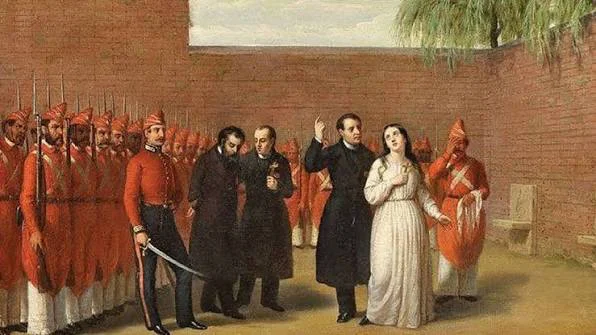 Camila O'Gorman y Ladislao Gutiérrez