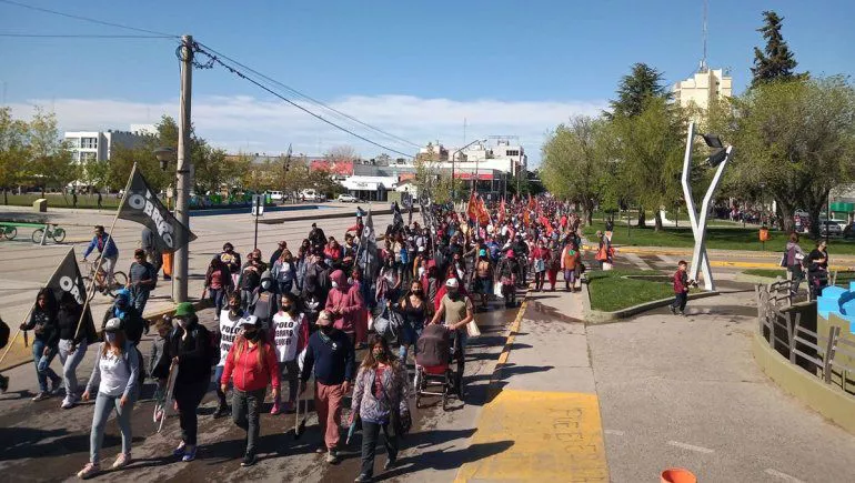 marcha de organizacionas sociales