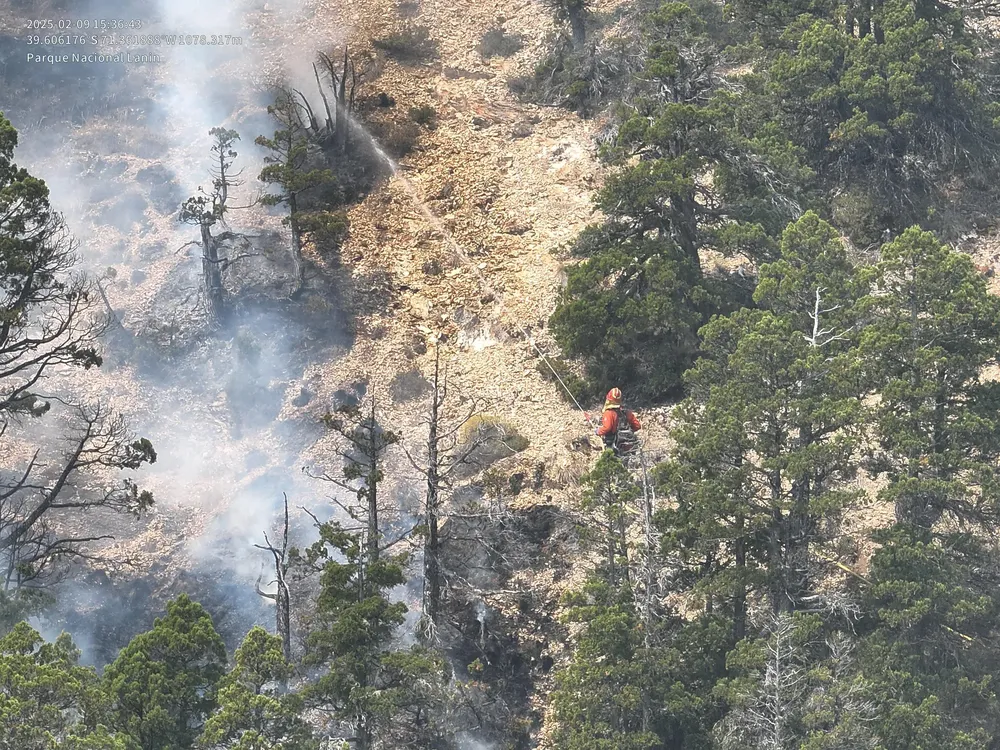 incendios forestales en el PNL