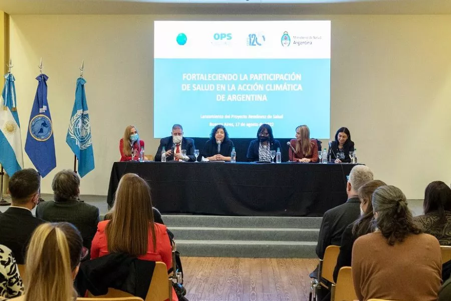 Mesa de Trabajo clima salud