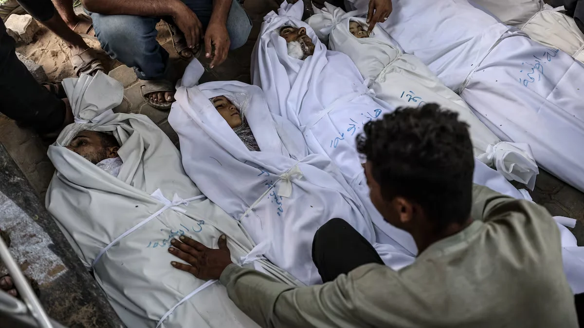Matanza de niños en Gaza