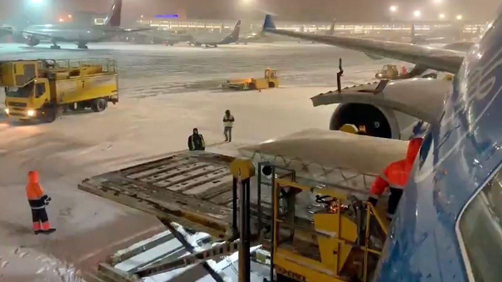 Aerolineas Argentinas en Moscú