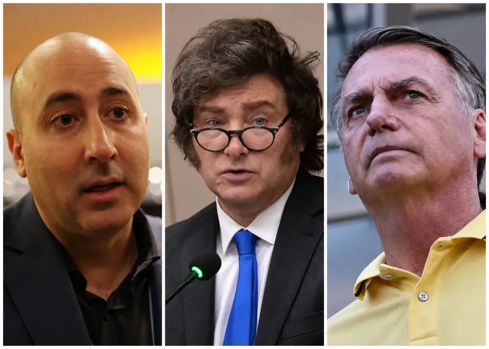 Cerimedo Milei Bolsonaro