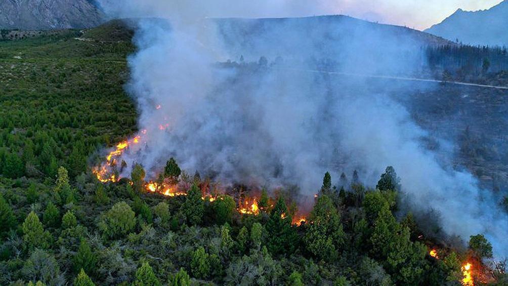 Incendio en el Bolsón 2
