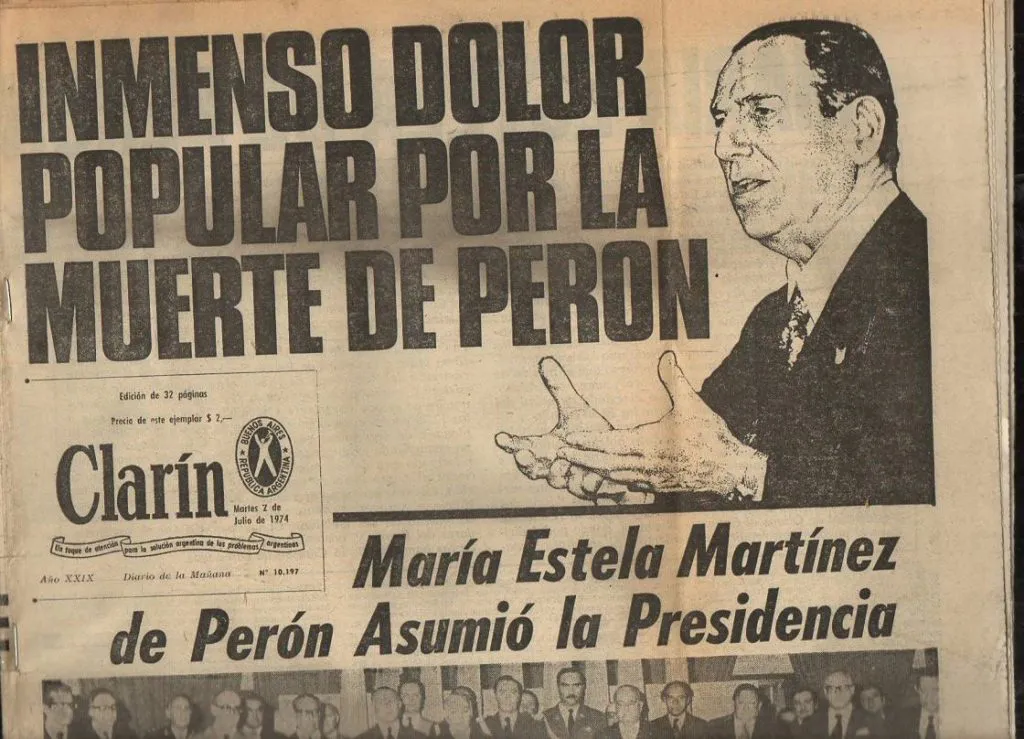 1º De Julio De 1974 Muere A La Edad De 78 Años Juan Domingo Perón 9371