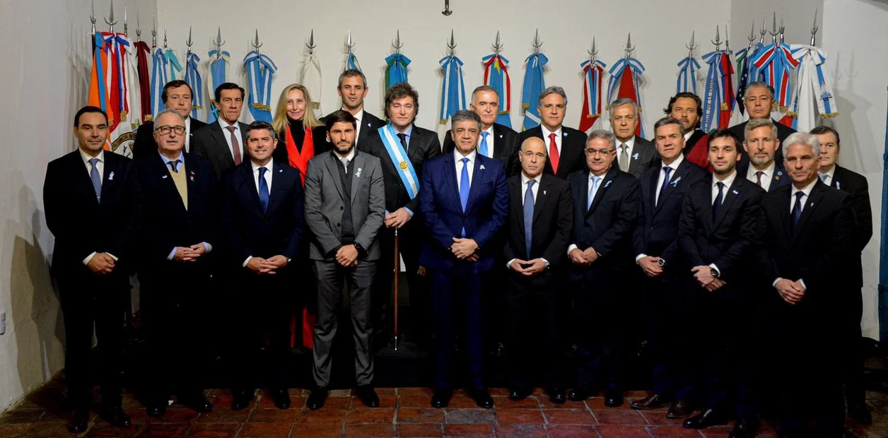 Gobernadores con Milei