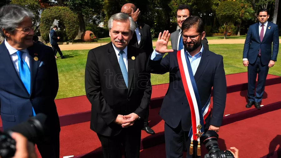 Fernandez y Boric