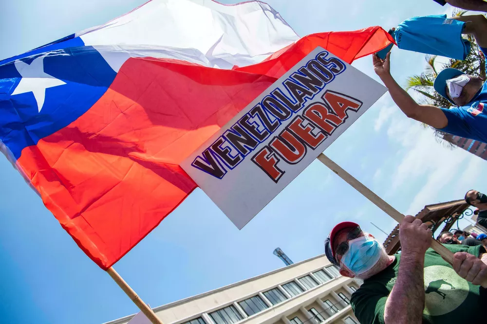 Chile fuera venezolanos