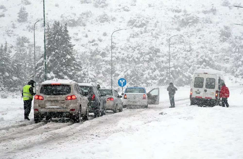 Nieve en cordillera