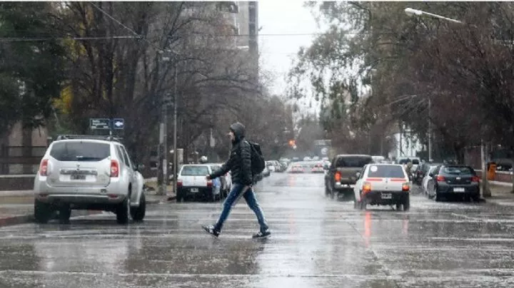 Lluvia en Neuquén