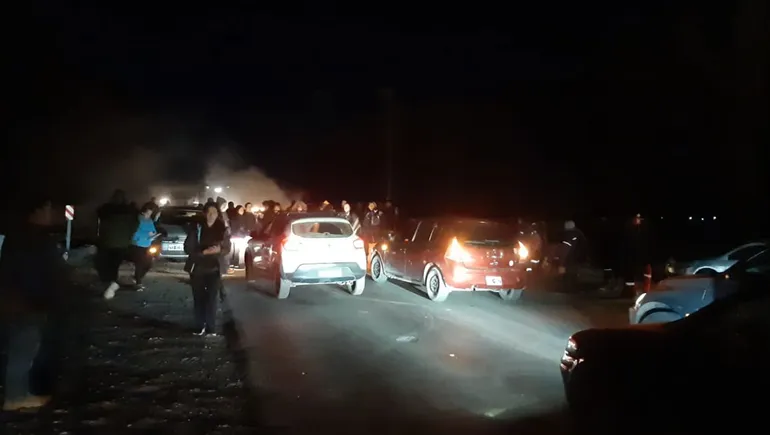 corte-chanar-vaca-muerta-ruta-7