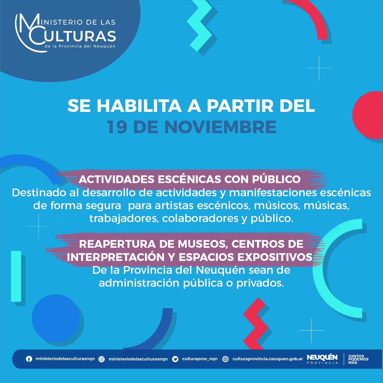 actividades escénicas