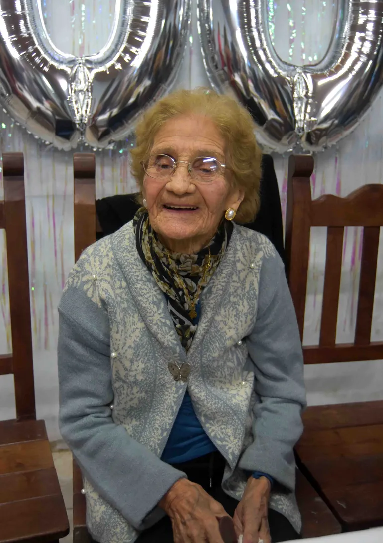 abuela 100 años