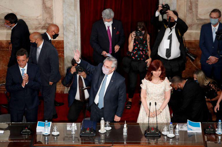 Alberto en el congreso