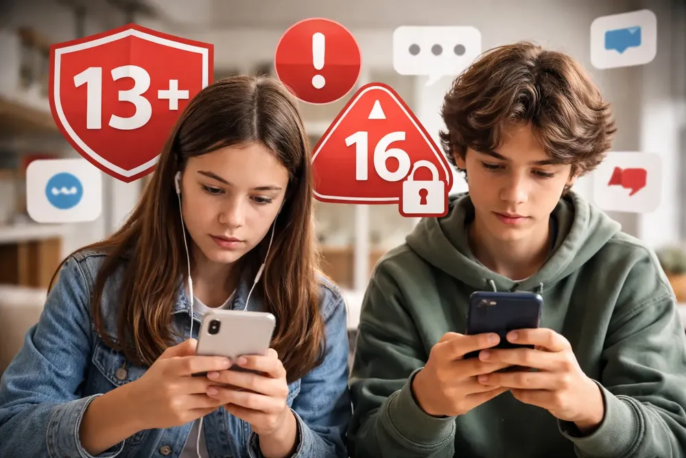 Niños y redes sociales