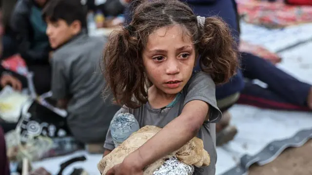 Niña en Gaza