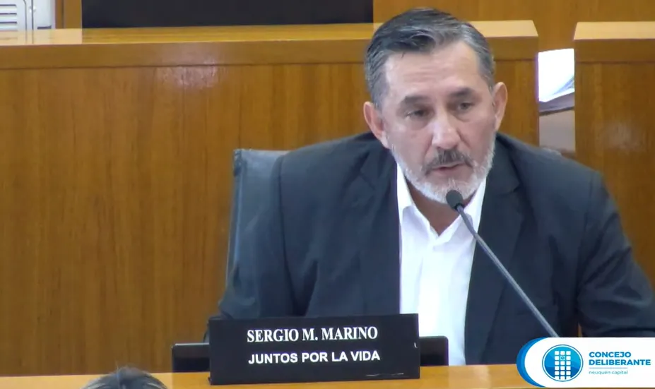 Sergio Marino Concejal de Juntos por la vida
