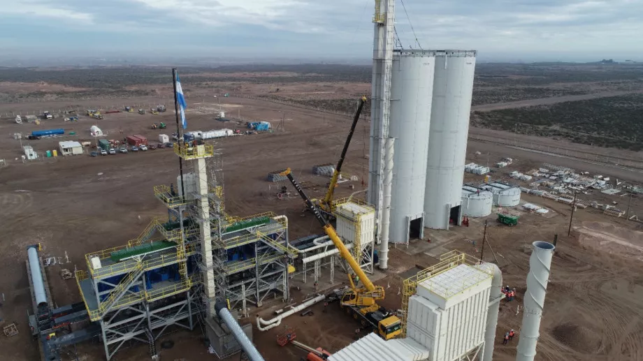 NRG Proppants Argentina Parque industrial Allen