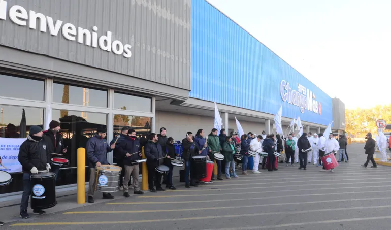 Changomas - protesta