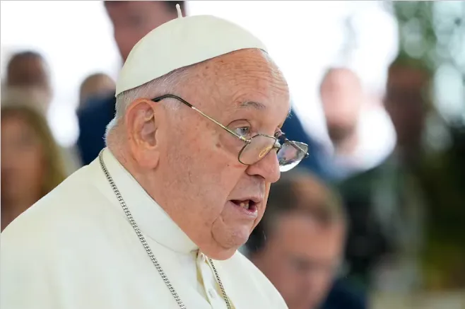 El papa Francisco el viernes 14 de junio de 2024. AP Foto Alex Brandon