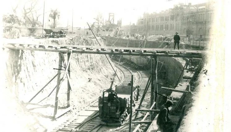 Construcción Subte