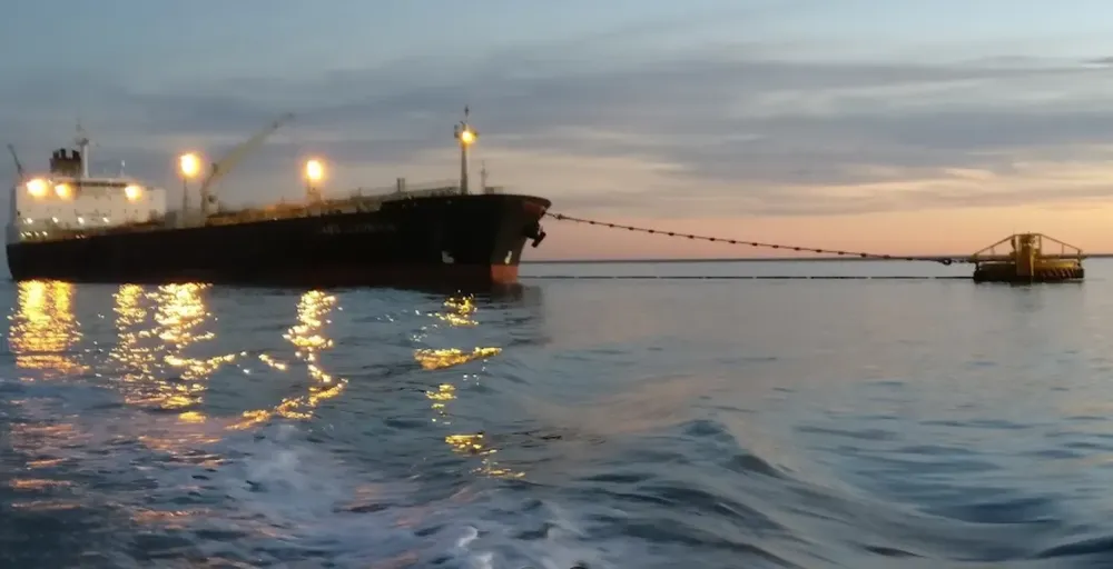 Monoboya cigueña puerto rosales