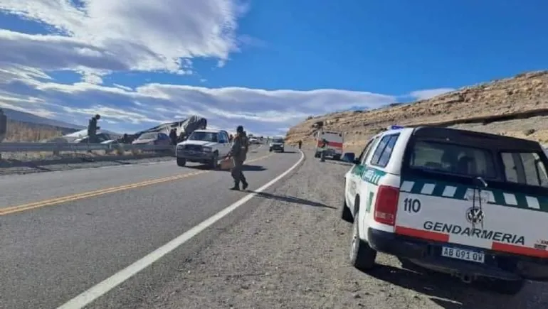 choque camion Las Lajas