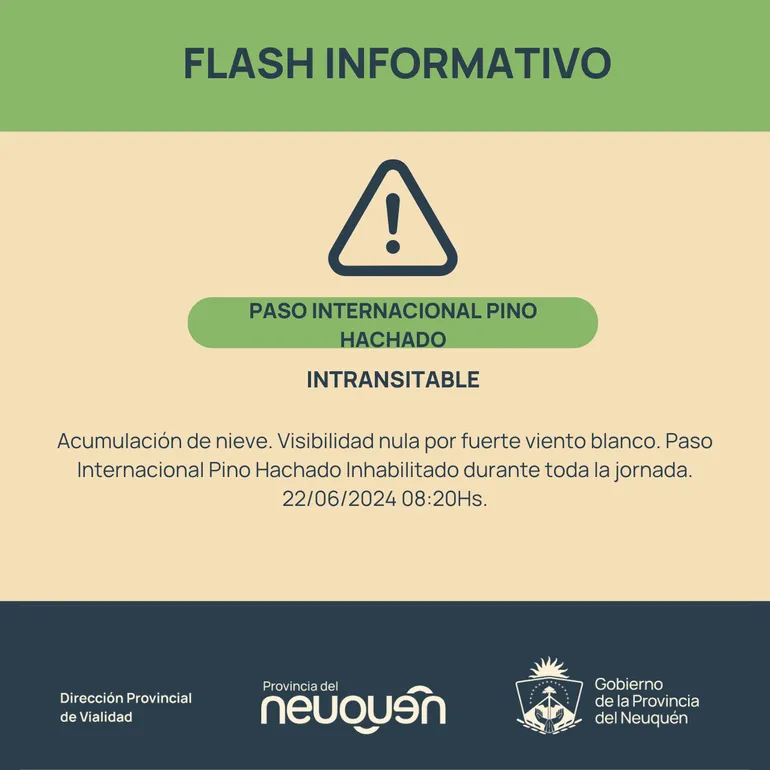 vialidad provincial las lajas