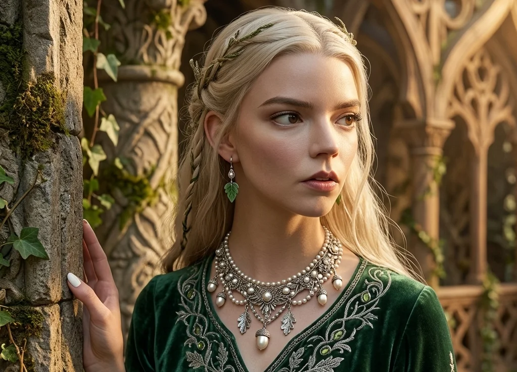 Seren, una Elfa Sindar del Reino del Bosque