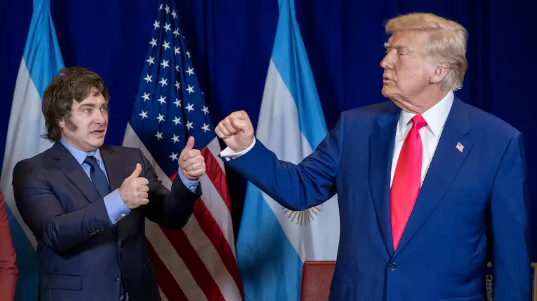 Milei Trump