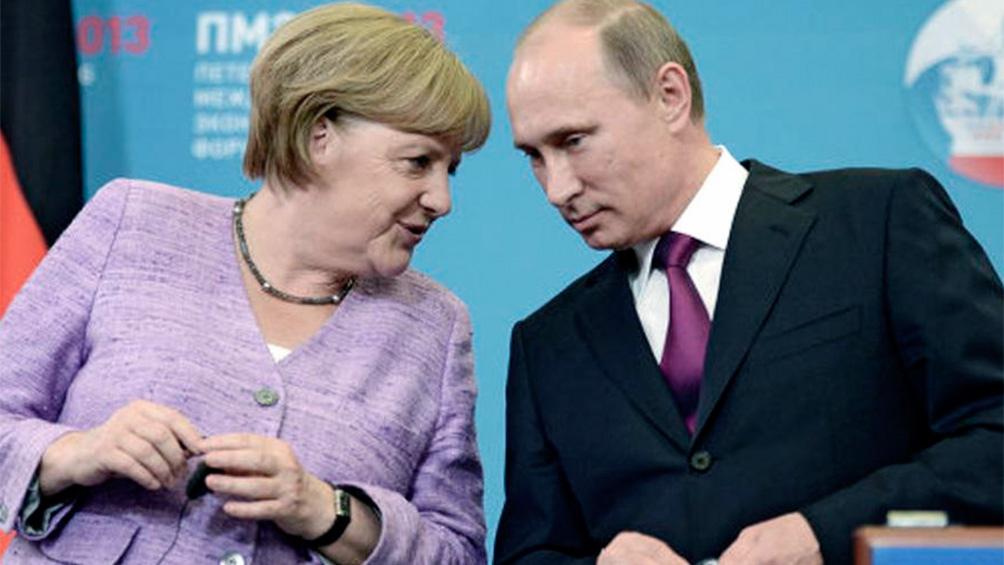 Merkel y Putin