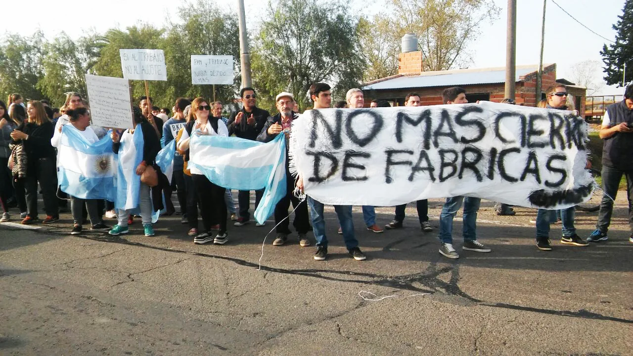cierre de fábricas