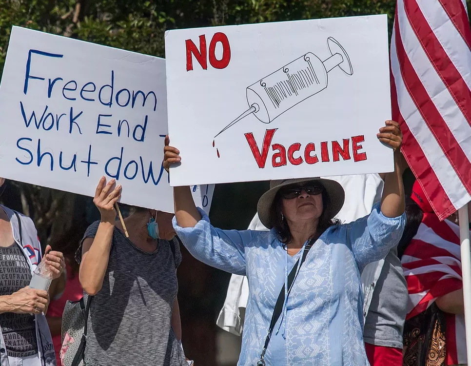Antivacunas EEUU